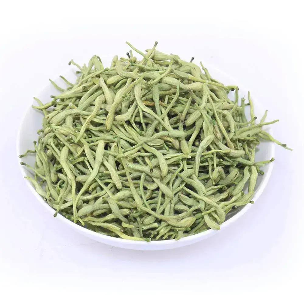 the dried bloom buds of Lonicera japonica Thunb