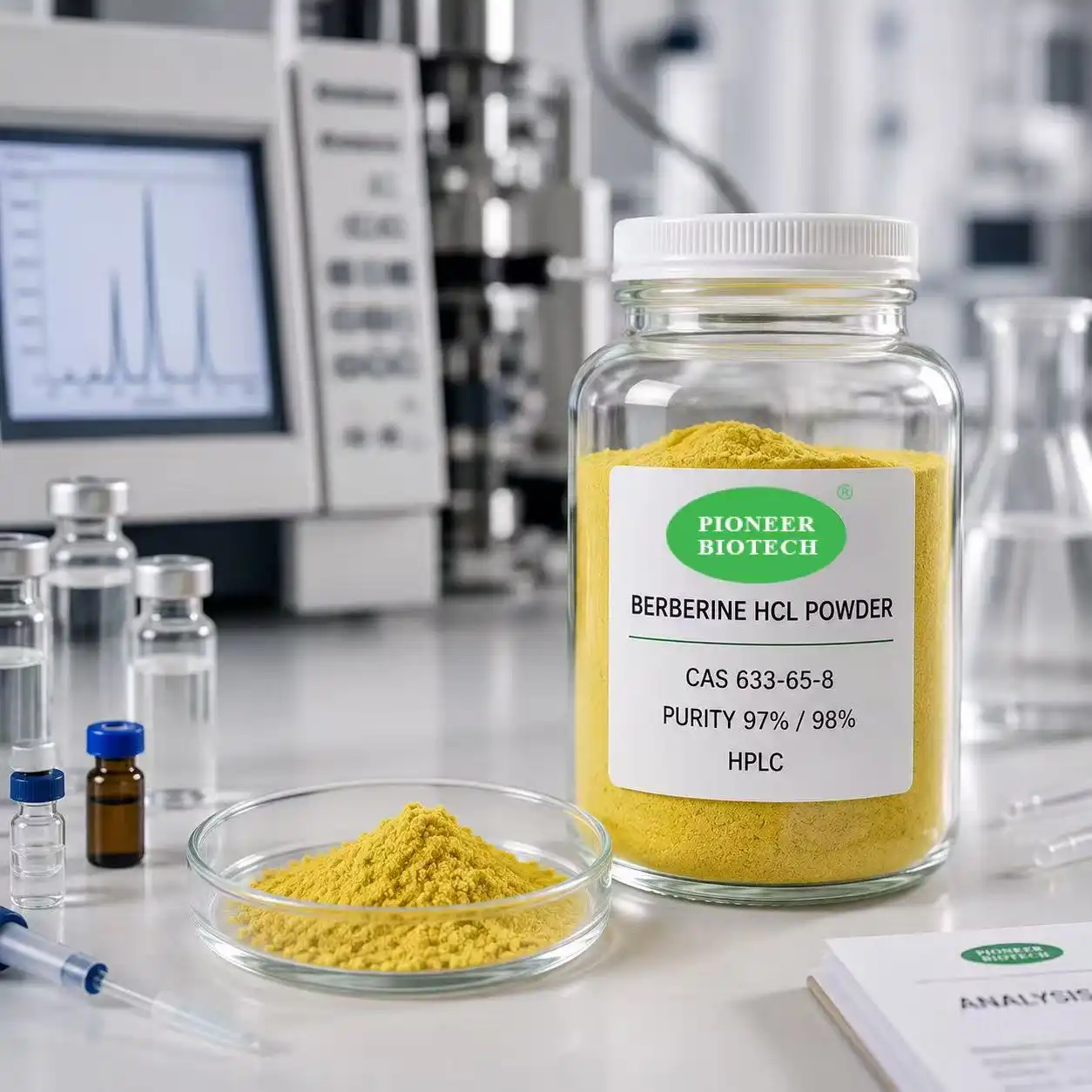 Berberine HCl Powder Testing Standards and Specification Guide