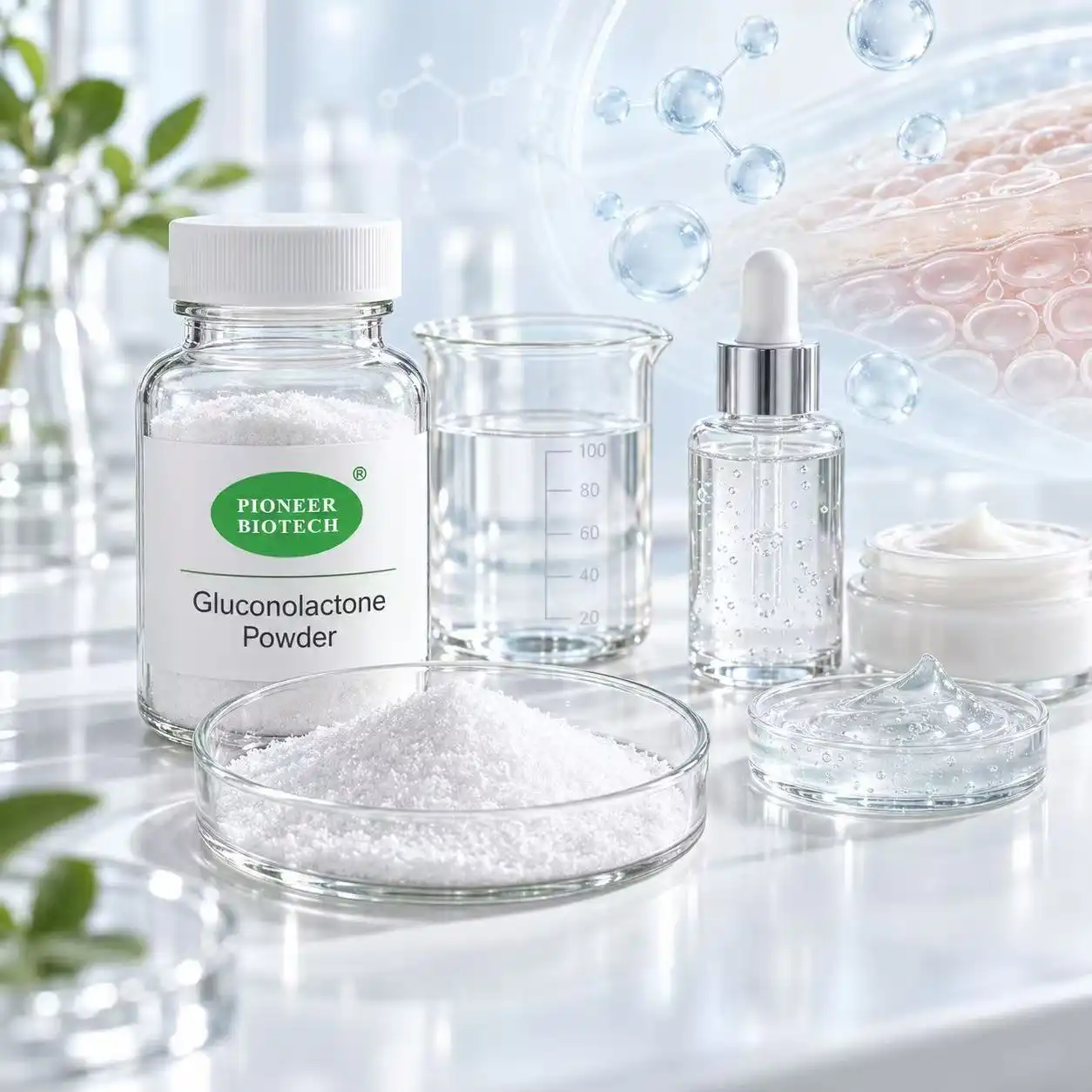 Gluconolactone Powder: A PHA Ingredient for Advanced Skincare Formulations