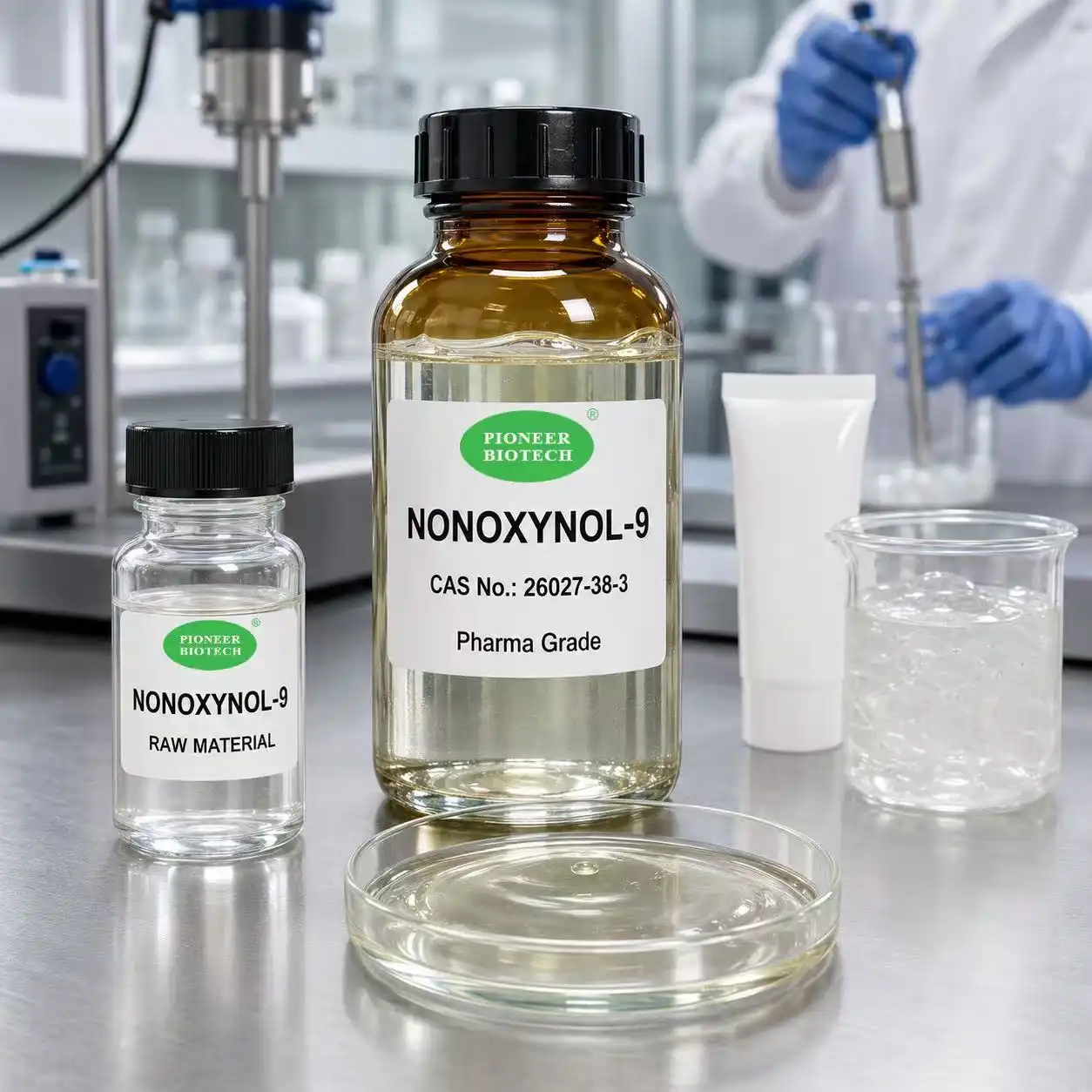 Nonoxynol-9 Spermicide Gel: Ingredients, Uses and Formulation Basics